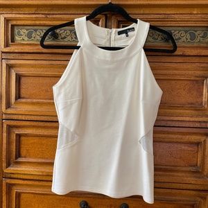 Ro & De Sleeveless Top Off White Size Medium